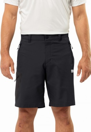 Jack Wolfskin Active Track Korte Broek Heren Zwart | 96248587