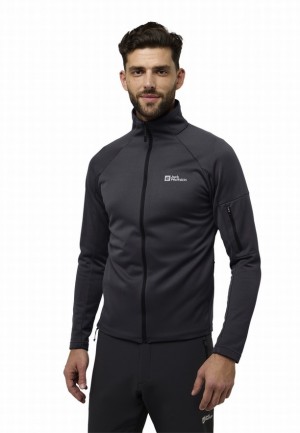 Jack Wolfskin Alpgrat Fz Fleece Jassen Heren Zwart | 65292947