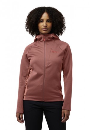Jack Wolfskin Alpgrat Xt Fleece Jassen Dames Rood | 15289621