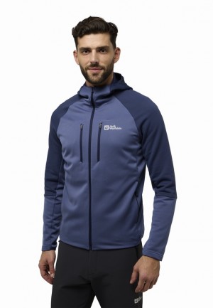 Jack Wolfskin Alpgrat Xt Fleece Jassen Heren Donkerblauw | 94944155