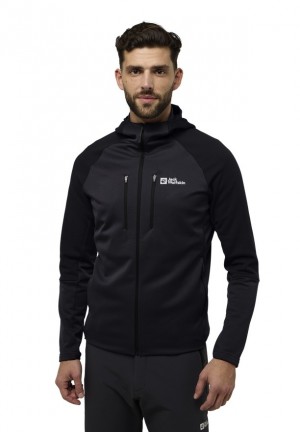 Jack Wolfskin Alpgrat Xt Fleece Jassen Heren Zwart | 62878415