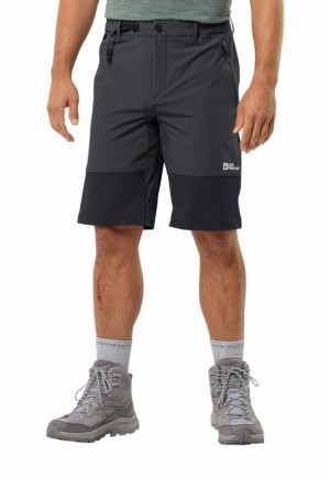 Jack Wolfskin Andur Korte Broek Heren Zwart | 50456663