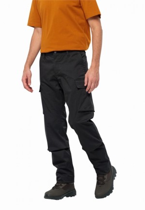 Jack Wolfskin Arctic Road Cargo Broek Heren Zwart | 20587379