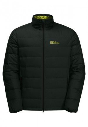 Jack Wolfskin Ather Donsjas Heren Zwart | 85833878