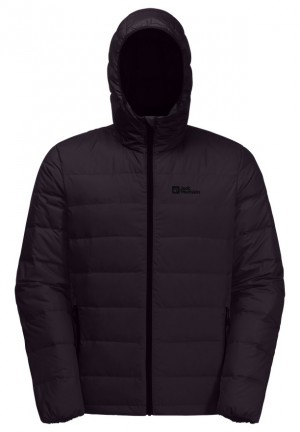 Jack Wolfskin Ather Hoody Donsjas Heren Paars | 27954287