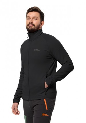 Jack Wolfskin Baiselberg Fz Fleece Jassen Heren Zwart | 90922287