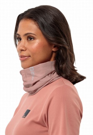 Jack Wolfskin Basic Nek Warmer Dames Roze | 34844968