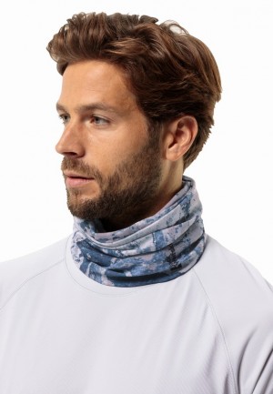 Jack Wolfskin Basic Nek Warmer Heren Blauw | 15505631