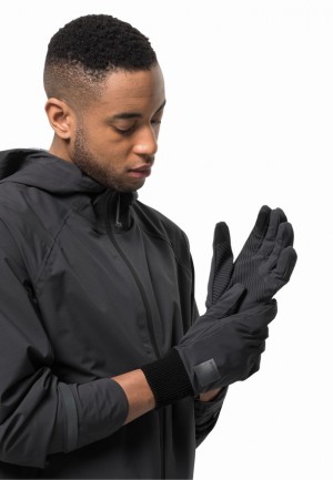 Jack Wolfskin Bike Commute Handschoenen Heren Zwart | 13775414