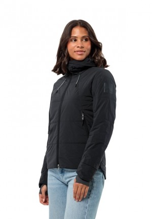 Jack Wolfskin Bike Commute Ins Jassen Dames Zwart | 21420436