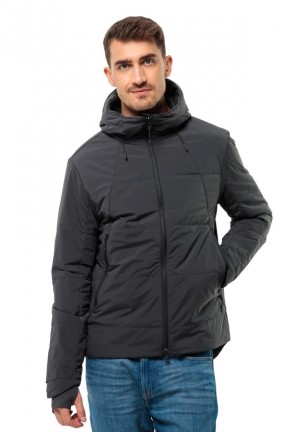Jack Wolfskin Bike Commute Ins Jassen Heren Zwart | 97631267