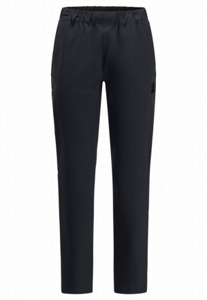Jack Wolfskin Bike Commute Wi Broek Dames Zwart | 76400836