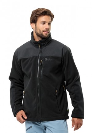 Jack Wolfskin Bornberg Hoody Softshell Jas Heren Zwart | 82337359