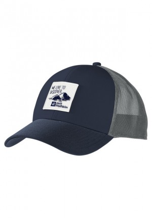 Jack Wolfskin Brand Baseball Pet Dames Donkerblauw | 53924130