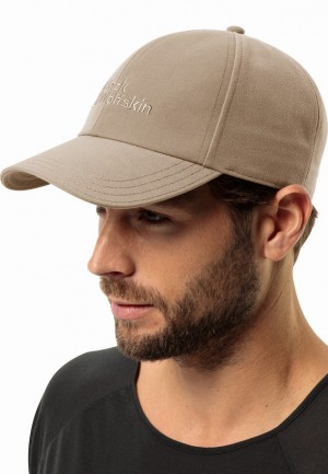 Jack Wolfskin Brand Baseball Pet Heren Bruin | 24298893
