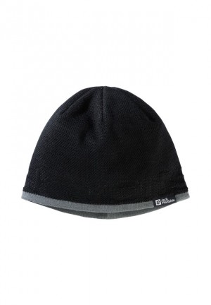 Jack Wolfskin Brand Muts Dames Zwart | 20430792