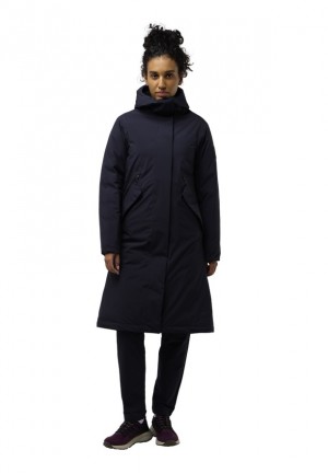 Jack Wolfskin Brandenburger Jassen Dames Donkerblauw | 53120752