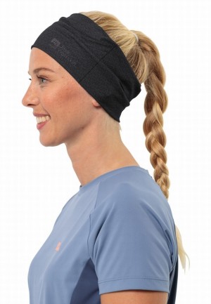 Jack Wolfskin Breez Hoofdband Dames Zwart | 59130437