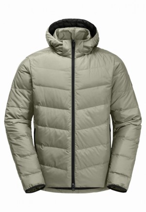Jack Wolfskin Colonius Donsjas Heren Olijfgroen | 57894405