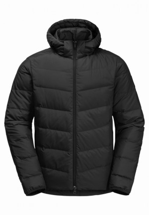 Jack Wolfskin Colonius Donsjas Heren Zwart | 34258812