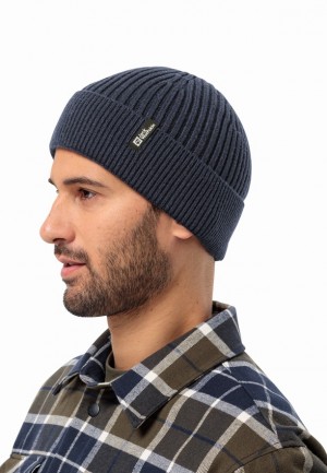 Jack Wolfskin Cosy Muts Heren Donkerblauw | 16138092
