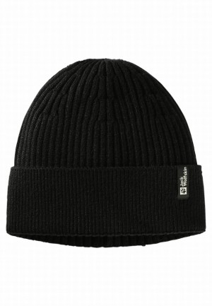 Jack Wolfskin Cosy Muts Heren Zwart | 19470704