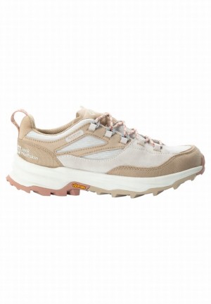 Jack Wolfskin Cyrox Texapore Low Wandelschoenen Dames Wit | 13392299