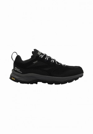 Jack Wolfskin Cyrox Texapore Low Wandelschoenen Heren Zwart | 51412809