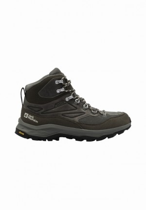 Jack Wolfskin Cyrox Texapore Mid Wandelschoenen Heren Koffie | 55837997
