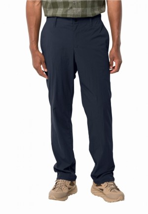 Jack Wolfskin Desert Broek Heren Donkerblauw | 79318836