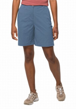 Jack Wolfskin Desert Korte Broek Dames Blauw | 63929101