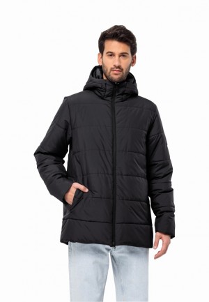 Jack Wolfskin Deutzer Long Jassen Heren Zwart | 28954660