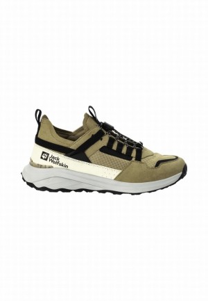 Jack Wolfskin Dromoventure Athletic Low Outdoorschoenen Heren Olijfgroen | 12519309