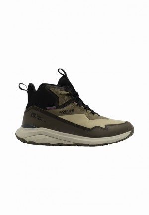 Jack Wolfskin Dromoventure Wt Texapore Mid Outdoorschoenen Heren Koffie | 10114519
