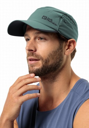 Jack Wolfskin Eagle Peak Baseball Pet Heren Groen | 11910750