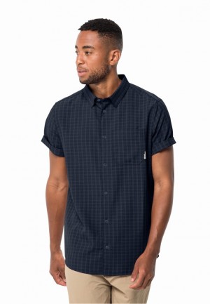 Jack Wolfskin El Dorado Overhemd Heren Donkerblauw | 86290465