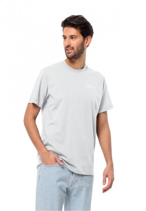 Jack Wolfskin Essential T-shirts Heren Wit | 82829345