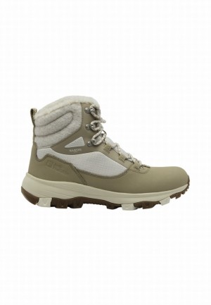 Jack Wolfskin Everquest Texapore High Winterschoenen Dames Olijfgroen | 36037191