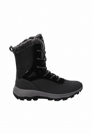 Jack Wolfskin Everquest Texapore Snow High Winterlaarzen Dames Zwart | 79679910