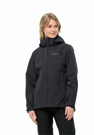 Jack Wolfskin Fernblick 2l Jassen Dames Zwart | 10877473