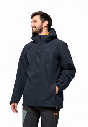 Jack Wolfskin Fernblick 2l Jassen Heren Donkerblauw | 27665225