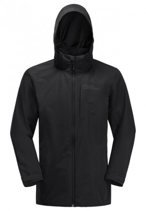 Jack Wolfskin Fernblick 2l Jassen Heren Zwart | 68662559