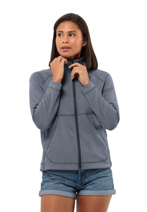 Jack Wolfskin Fernweh Fleece Jassen Dames Donkerblauw | 25804148