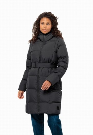 Jack Wolfskin Frozen Lake Donzen Jassen Dames Zwart | 38245659