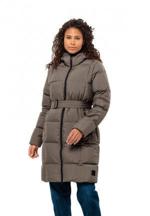 Jack Wolfskin Frozen Lake Donzen Jassen Dames Koffie | 78480391