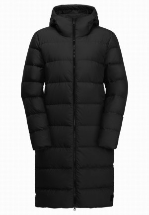 Jack Wolfskin Frozen Palace Donzen Jassen Dames Zwart | 44070923