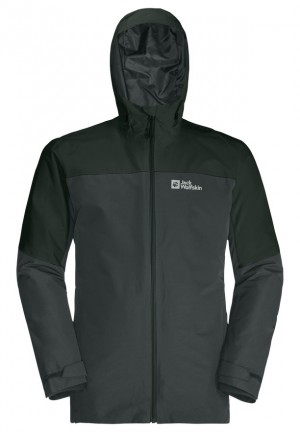 Jack Wolfskin Glaabach 3in1 Jassen Heren Groen | 43815888