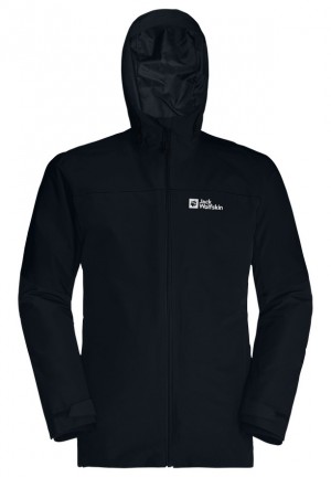 Jack Wolfskin Glaabach 3in1 Jassen Heren Donkerblauw | 94283214