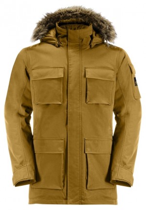 Jack Wolfskin Glacier Canyon Jassen Heren Geel | 20671818