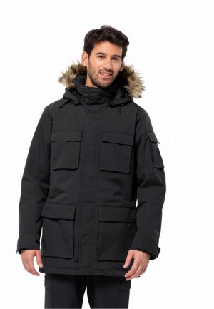 Jack Wolfskin Glacier Canyon Jassen Heren Zwart | 61769610